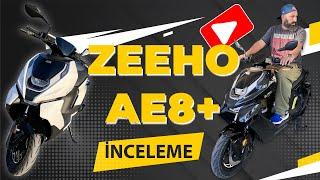 2024 ZEEHO AE8+  Elektrikli Motosiklet / Scooter  İnceleme  / Güç / Menzil / Tasarım