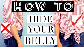 How To Hide a Belly (Style Tips that REALLY WORK!)