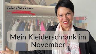 Mein Kleiderschrank im November