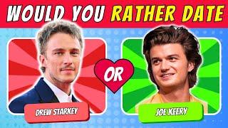 WHO WOULD YOU RATHER DATE? - MALE EDITION (2025) #2 | QUIZ WAVEZ