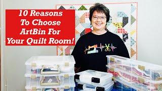 Ten Reasons To Choose ArtBin Containers For Your Quilt Room