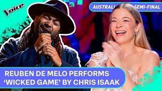 Reuben de Melo sings 'Wicked Game' by Chris Isaak | Semi-Final | The Voice Australia 2024