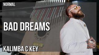 How to play Bad Dreams by Teddy Swims on Kalimba (Tutorial)