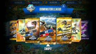 BETA TOURNAMENT BLUE PACK BIG DINOSAURS BATTLE (JURASSIC WORLD)