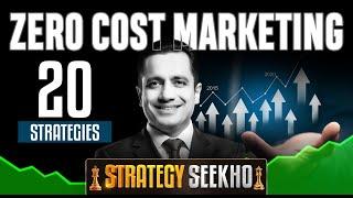 20 Low Cost Marketing Ideas |  Strategy Seekho by Dr Vivek Bindra