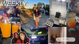 FALL WEEK VLOG : hoco weekend, spending time w friends, maiya’s sip ‘n paint + moreeee | Knia Nicole