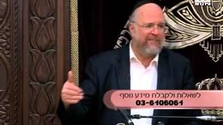 הרב ברוך רוזנבלום פרשת ויקרא 8 תשע״ד Rabbi Baruch Rosenblum