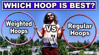 Weighted Hula Hoop VS Hula Hoop Comparison Review (Which Is Best For Exercise Workouts & Beginners?)