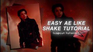 easy AE LIKE SHAKE tutorial (CAPCUT tutorial) | yourmina