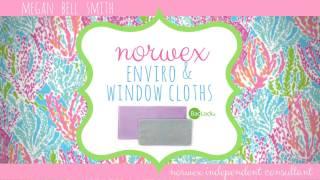 norwex enviro & window cloths - basic package - megan bell smith