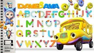 Writing Alphabets with Dave and Ava Tracing App