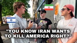 WATCH How Man Responds After Learning The Truth About the Iranian Regime!