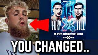 Jake Paul Mocks Tommy Fury Vs Darren Till FIGHT