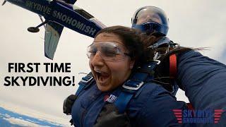 My First Time Skydiving! | Skydive Snohomish Full Experience