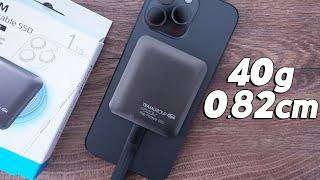 Lightest Portable SSD - TEAMGROUP PD20M Mag Portable