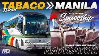 Bus na parang SPACESHIP! | Tabaco BICOL to Manila