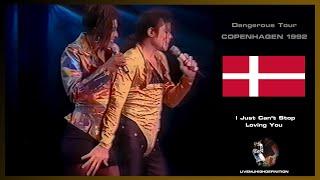 Michael Jackson Live In Copenhagen 1992: I Just Can't Stop Loving You - Dangerous Tour