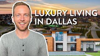 7 BEST Luxury Neighborhoods in the North Dallas Suburbs (with newer homes)