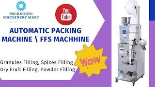 AUTOMATIC TEA POWDER PACKING MACHINE | FFS MACHINE