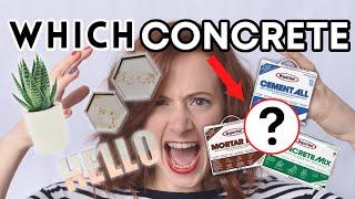 Best Concrete For Crafting | Which One To Choose?