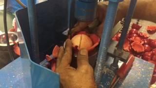 The process of making cricket balls