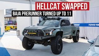 Ultimate Off-Road Pre-Runner Frankenstein Tacoma w/ A V8 Hellcat Swap