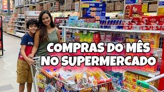 COMPRAS DO MÊS NO ATACADÃO SUPERMERCADO | Agosto 2024