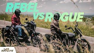 Cruiser-Duell! Honda Rebel 1100 T vs. Indian Scout Rogue im Vergleichtest