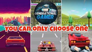 80s Overdrive vs Outrun vs Horizon Chase Turbo (Racing On Nintendo Switch)