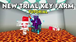 Trial Chambers Key Farm For Minecraft Bedrock 1.21