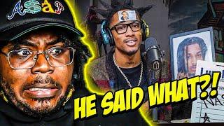 HE CALLED DDG IS HIS WHAT??!!| NASAAN LUNCH BREAK FREESTYLE (REACTION)