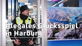 Mehrere Razzien in Harburg: Illegales Glücksspiel und fehlende Fluchtwege