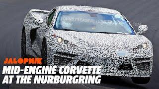 Watch Footage of the Mid-Engine Corvette at the Nurburgring