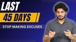 Already Monday | 45 Days Left | CA Inter May 2025 Exams | Stop Making Excuses