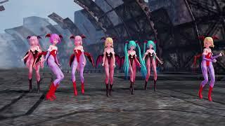 [MMD] Vocaloids • Necromancy 徒花ネクロマンシー