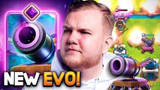 NEW CANNON! WORST EVOLUTION EVER IN CLASH ROYALE? 