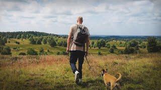 Wandern mit Hund in der Lüneburger Heide - Heidschnuckenweg zum Wilseder Berg (Solo Silent Hiking)