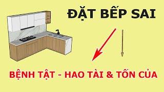 Đặt bếp sao cho đúng phong thuỷ? Cách đặt bếp để tránh bệnh tật, hao tài tốn của