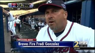 Atlanta Braves fire manager Fredi Gonzalez