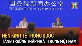 Nền kinh tế Trung Quốc tăng trưởng thấp nhất trong một năm | Tin tức