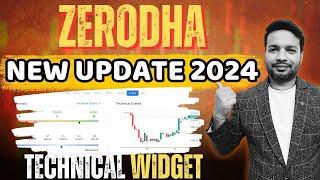 Zerodha New Update 2024 (Technical Widget)