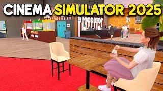 Checking Out This New MOVIE THEATER SIM! (Cinema Simulator 2025)