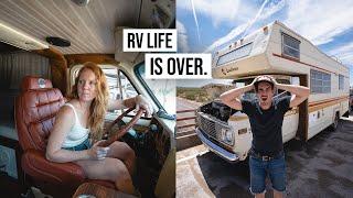 Our Final Day of Full-Time RV Life Was a DISASTER!  We’re Done