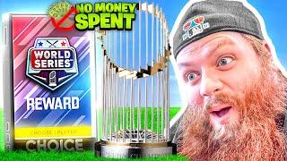 No Money Spent! MY WORLD SERIES GAME! MLB The Show 23