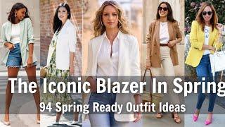 The EASY Way to Style a Blazer for Spring *Fashion Over 40*