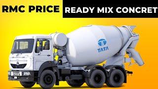 RMC price today 2022 | ready mix concrete price | concrete ready made | #readymix #readymixconcrete