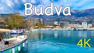 Budva Montenegro 4K Walking Tour 2024