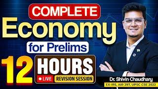 Live 12-Hour Session: Complete Economics Revision for Prelims