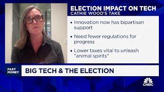 Investor Cathie Wood: Election could accelerate shift to transformative tech