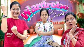 WARDROBE CHECK  | Surprise Wardrobe Check by Jinni  | Funny Video  | Cute Sisters